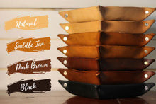 Load image into Gallery viewer, Leather Trinket Tray
