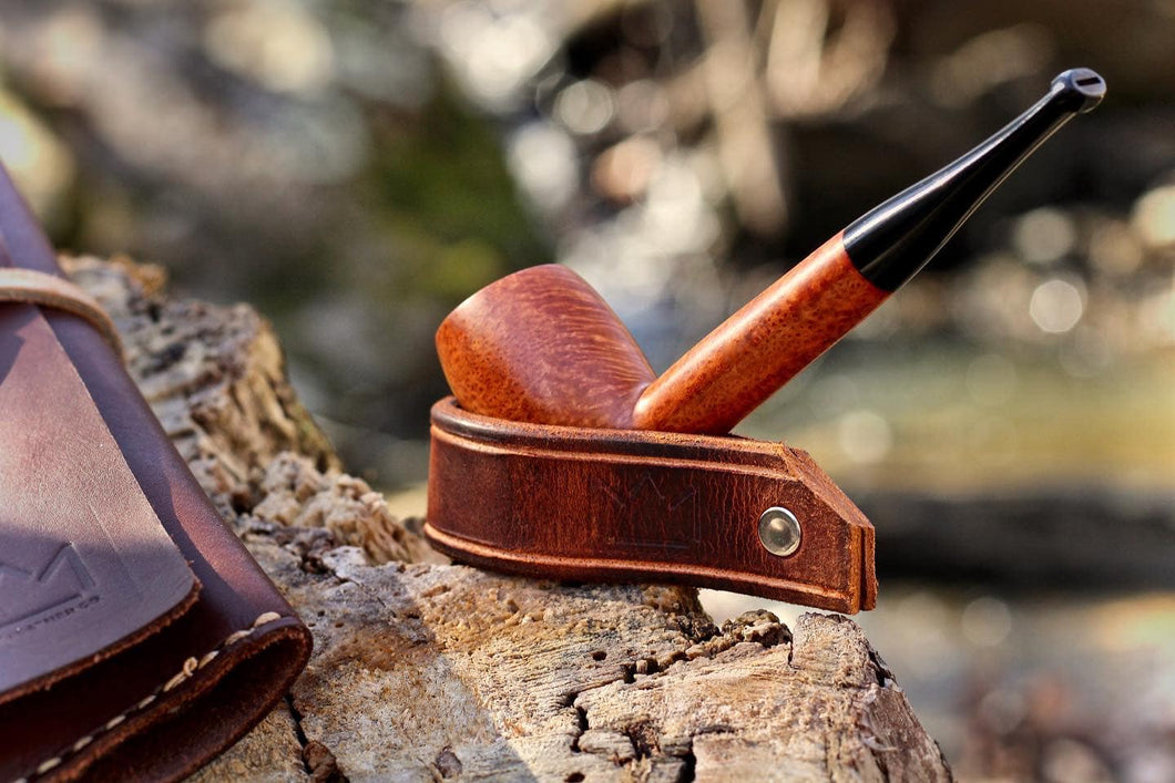 Leather Pipe Holder