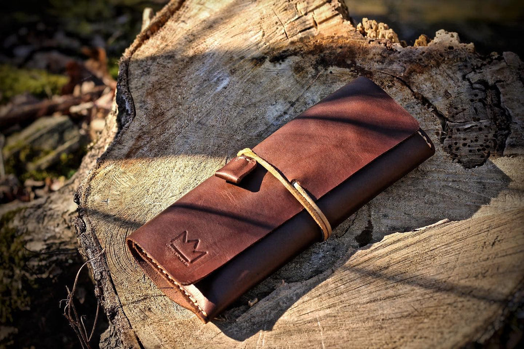 Rustic Leather Tobacco Pouch – Lofty Leather - Main Image